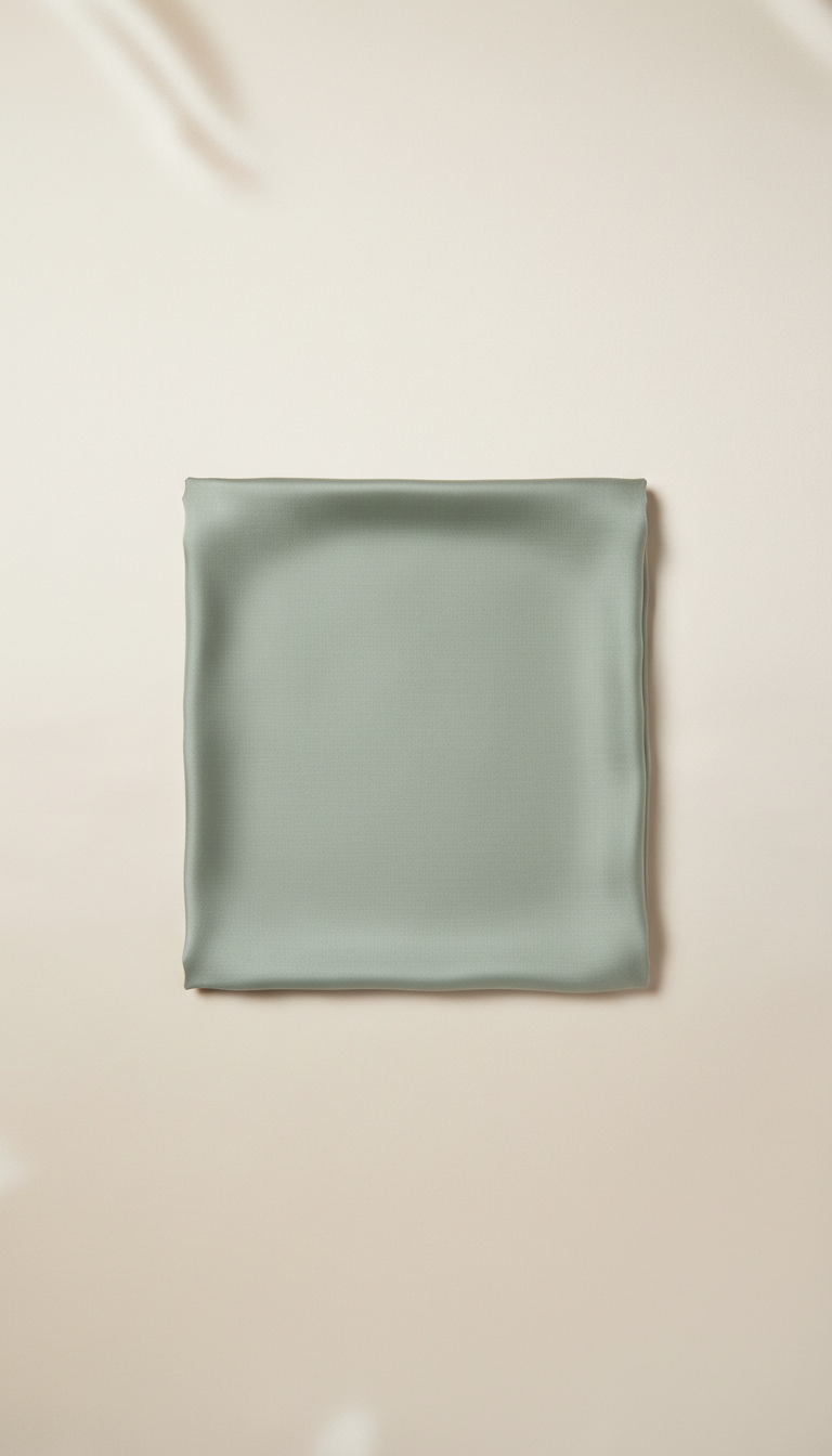Muted Sage Silk Scarf